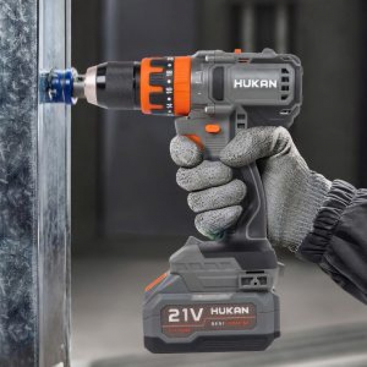 Máy khoan Pin 21V Hukan G1-F88 Brushless ( chưa Pin & Sạc )