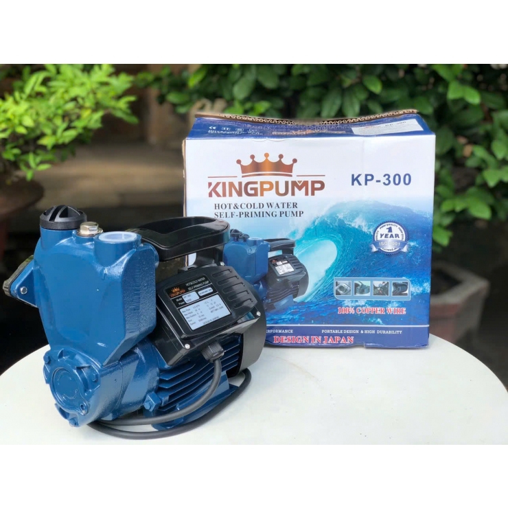 Máy bơm nước đẩy cao 300W KINGPUMP KP-300