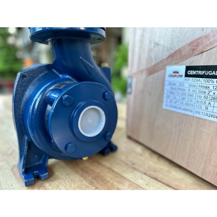Máy bơm nước lưu lượng 1.5kW Kingpump KP-129A