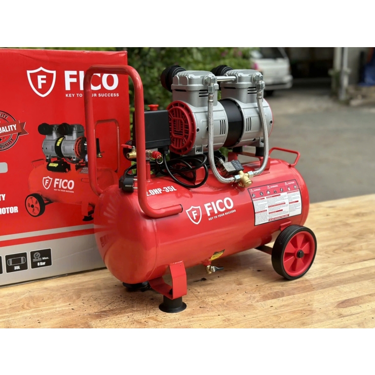 Máy nén khí không dầu 35 lít FICO FC-1035