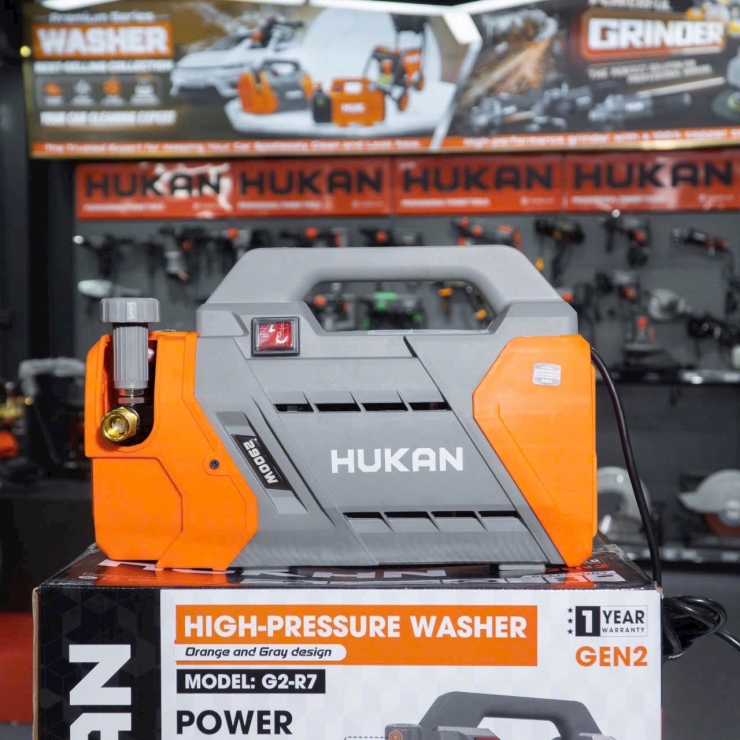 Máy rửa xe áp cao 2900W Hukan G2-R7