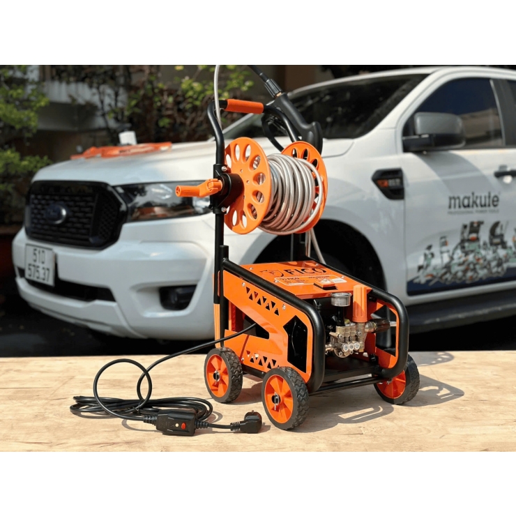 Máy rửa xe cao áp 3.2kW FICO FC-3200 chỉnh áp xe đẩy