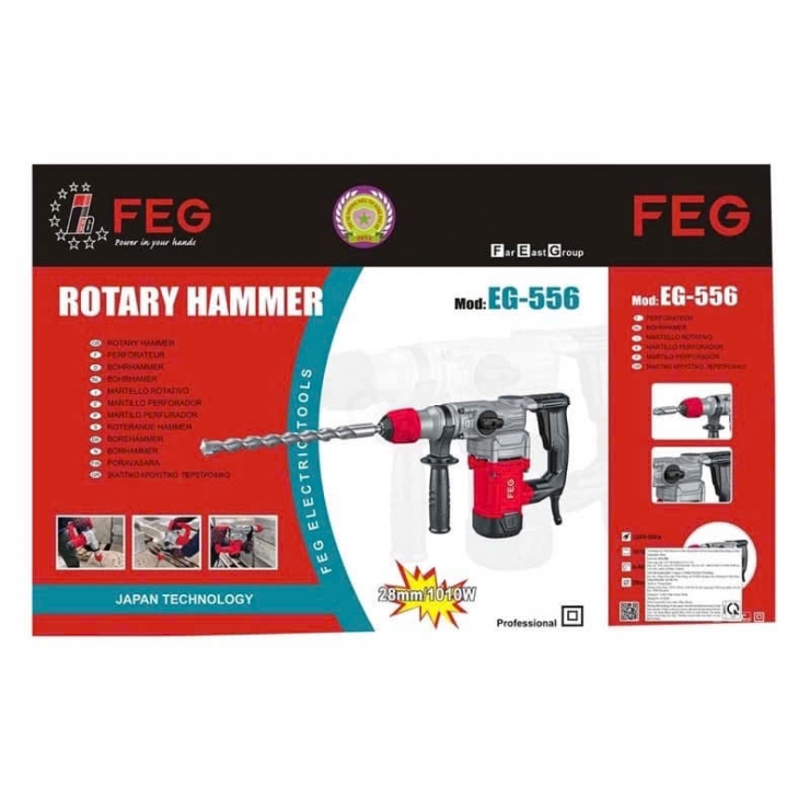Máy khoan đục 14mm FEG EG-556 Hammer 