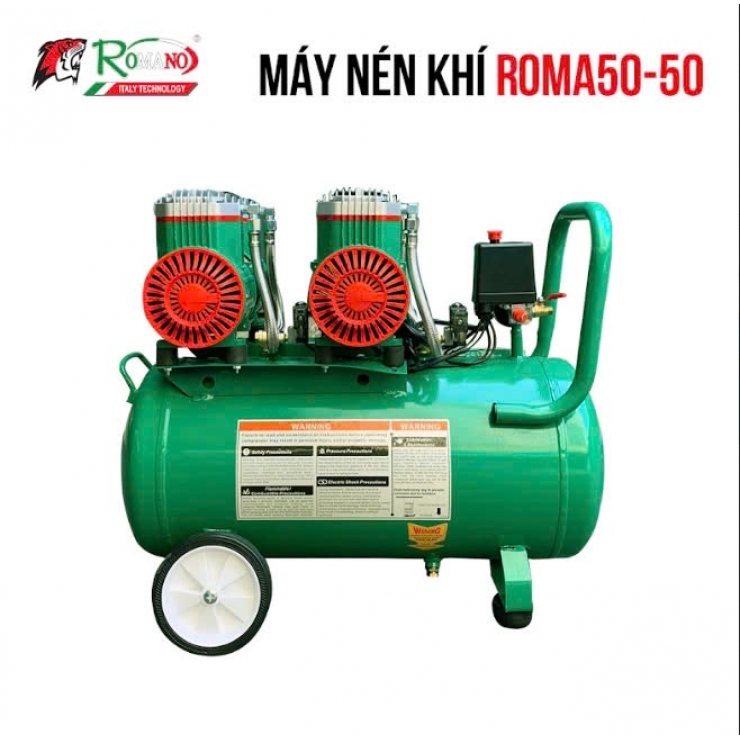Máy nén khí 50 lít Romano ROMA50-50 tốc nhanh