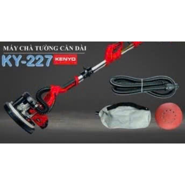 Máy chà tường cán dài 1600W Kenyo KY-227 bàn 230mm