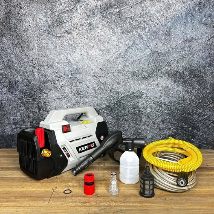 Máy rửa xe áp cao Kenyo KY-3100 chỉnh áp 3100W