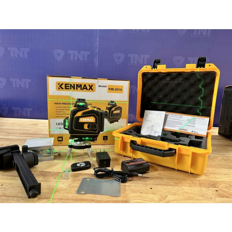 Máy cân mực 16 tia xanh Kenmax KMLS016