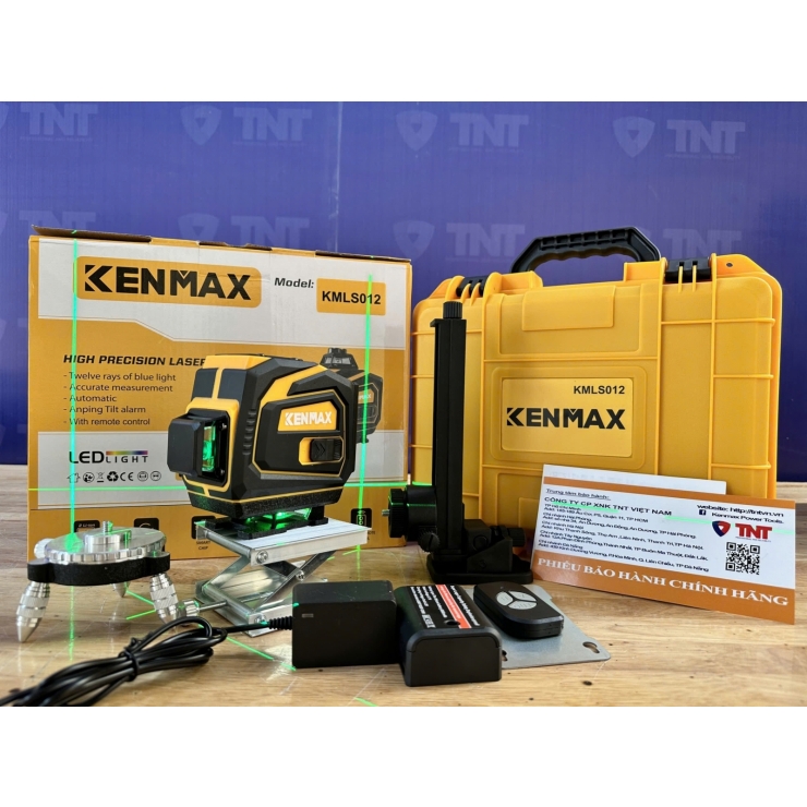 Máy cân mực 12 tia xanh Kenmax KMLS012