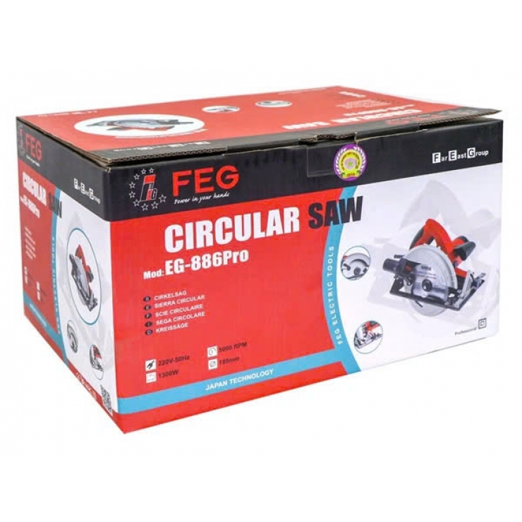 Máy cưa đĩa 185mm FEG EG-886PRO 1300W