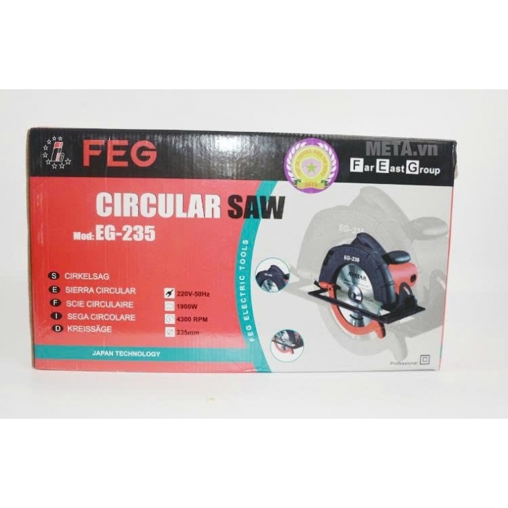 Máy cắt gỗ 235mm Feg EG-235 1900W