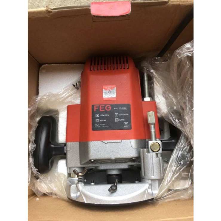 Máy phay 2 tay cầm 1600W Feg EG-312A