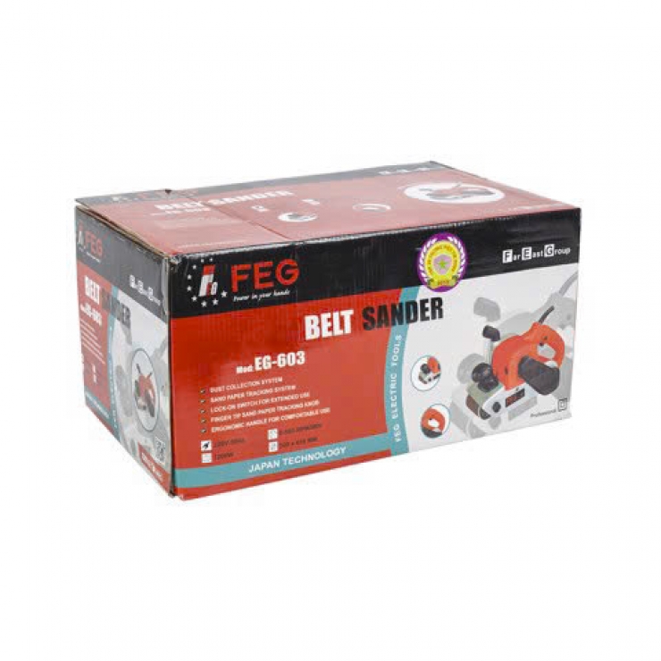 Máy chà nhám băng 1200W Feg EG-603 100 x 610 mm