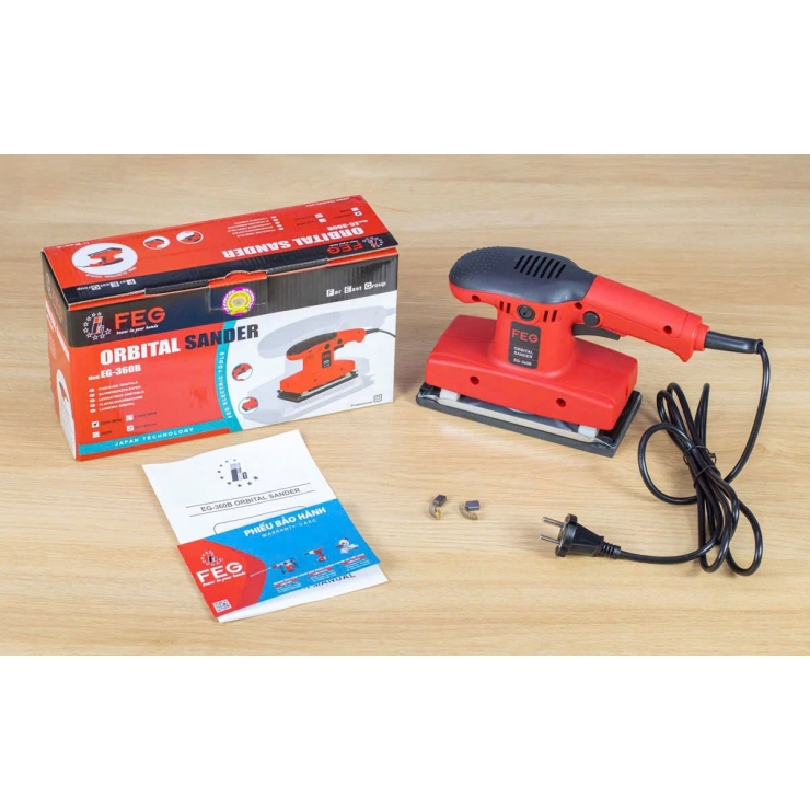 Máy chà nhám rung chữ nhật Feg EG-306B 