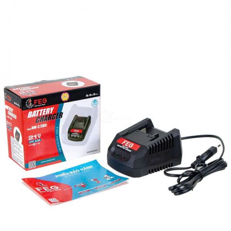 Sạc nhanh 2.0Ah Feg EG 21V-2.4A