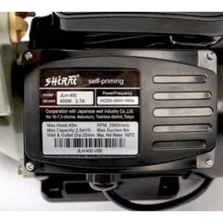 Máy bơm nước đẩy cao 40m Shirai JLm 400