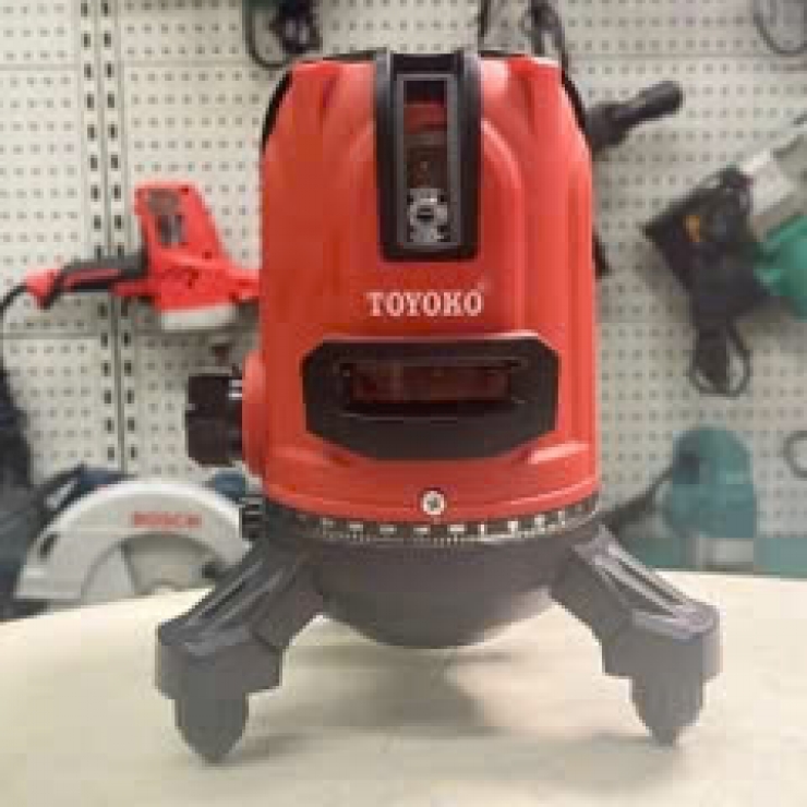 Máy cân bằng laser 5 tia xanh Toyoko T05LV1