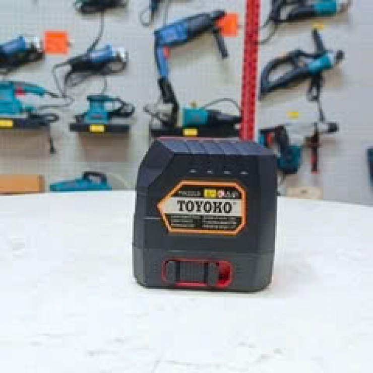 Máy cân mực 2 tia xanh Toyoko TYK22LD