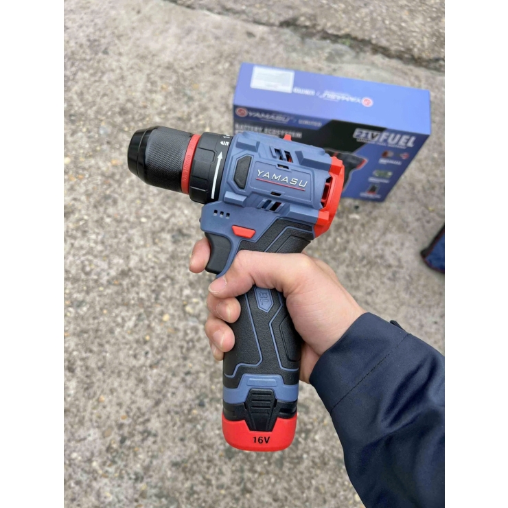 Máy khoan Pin 16V Yamasu YMS-M16KT Brushless