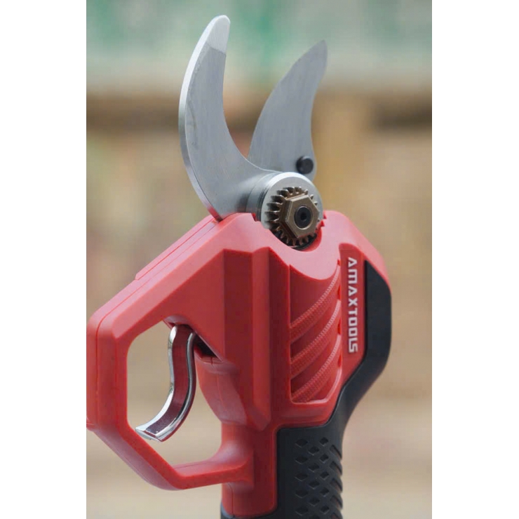 Kéo cắt cành 35mm Pin 21V Amaxtools AKCC35A-SM Brushless