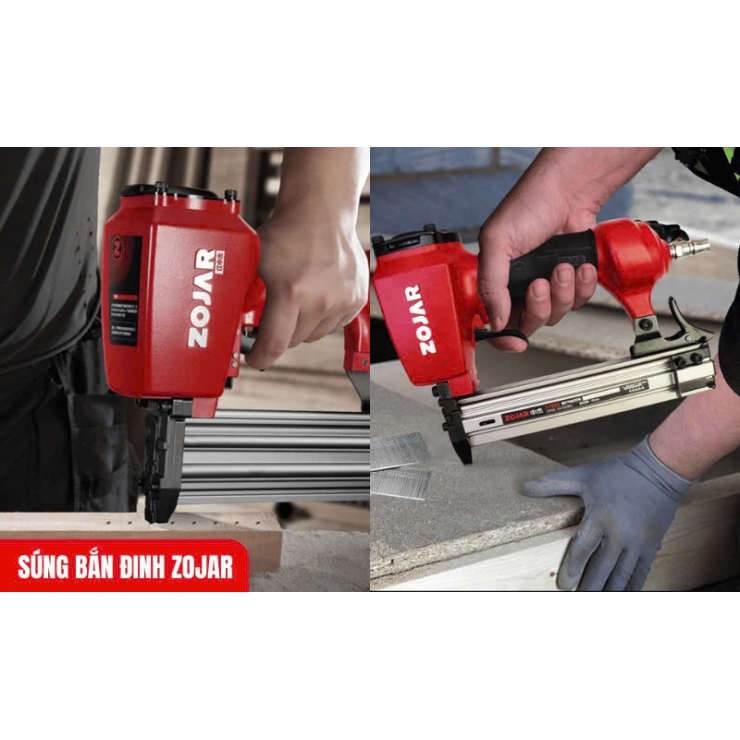Máy bắn đinh gỗ F30mm khí nén ZOJAR S-F30D