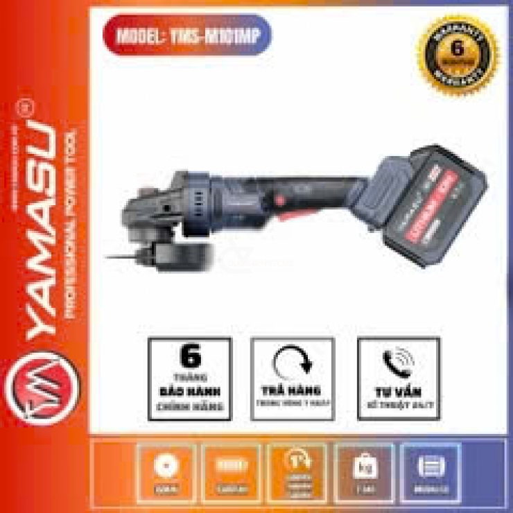 Máy mài góc dùng pin 21V YMS-M101MP Brushless