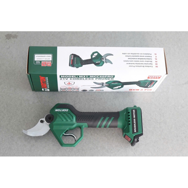 Kéo cắt cành Pin 21V Dekton M21-MCC40PRO Brushless