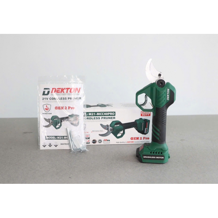 Kéo cắt cành Pin 21V Dekton M21-MCC40PRO Brushless
