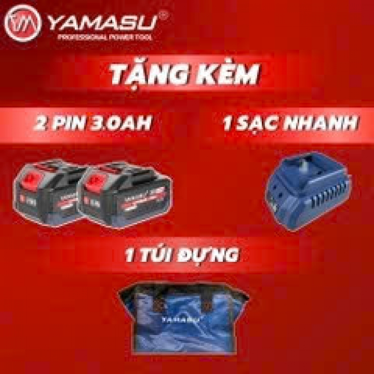Máy bắn bulong 500Nm Pin 21V Yamasu YMS-M500BL Brushless