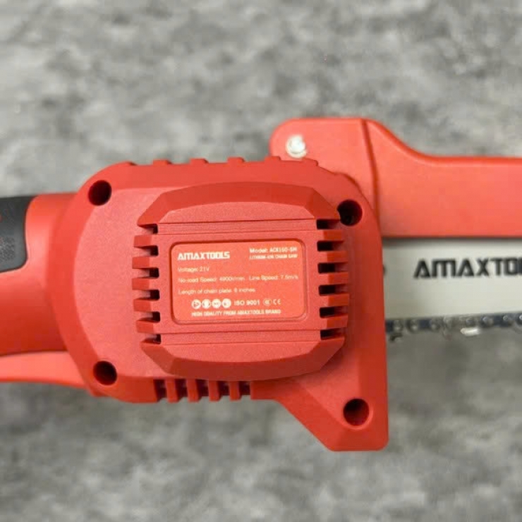 Cưa xích Pin 6inch Amaxtools ACX150-SM Brushless