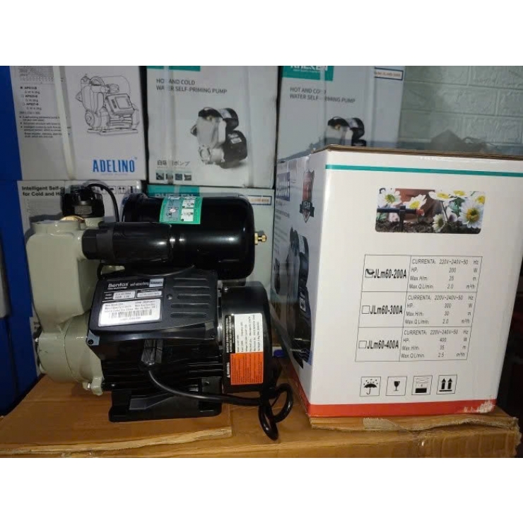 Máy bơm tăng áp điện tử 400W Bentas JLm60-400A