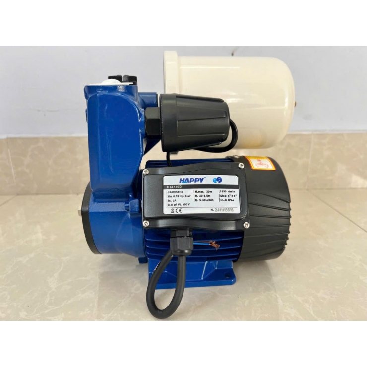Máy bơm tăng áp 250W Happy HTA250A