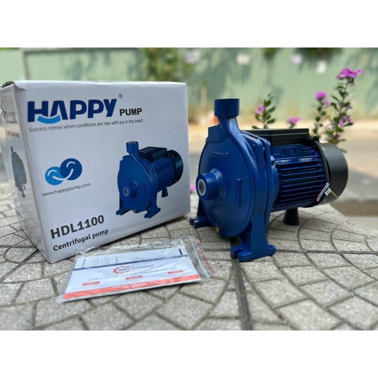 Máy bơm đĩa 1.1kW đẩy cao 36m Happy HDL1100