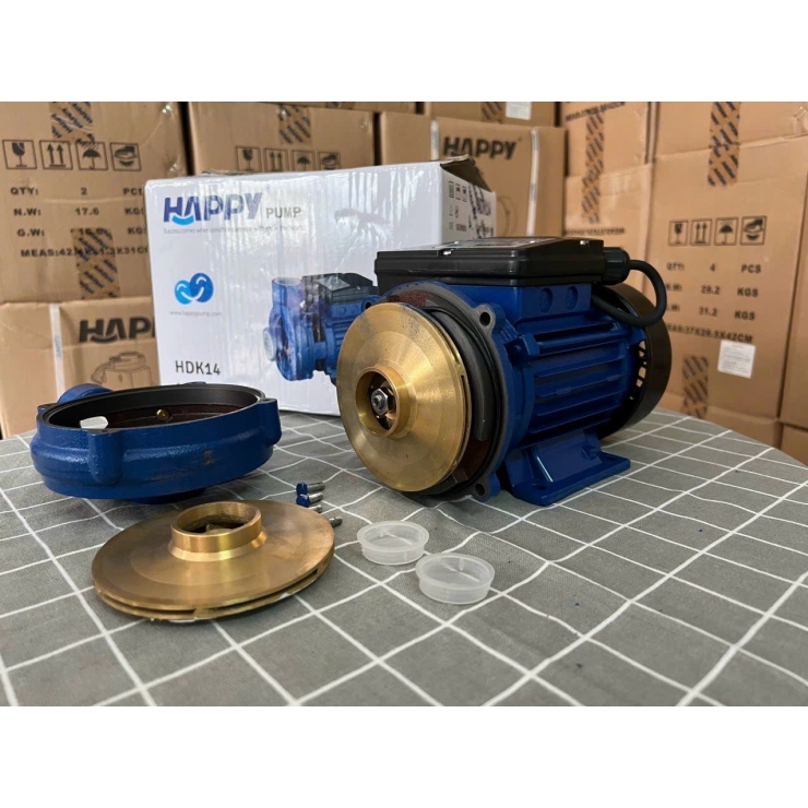 Máy bơm đẩy cao 1.1W đẩy cao 17m Happy HDK25