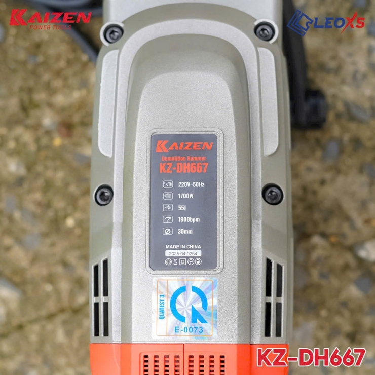 Máy đục bê tông 30ly Kaizen KZ-DH667 Hammer