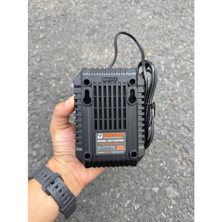 Đế sạc Pin 21V 2.5Ah Dekton M21-S25XPRO