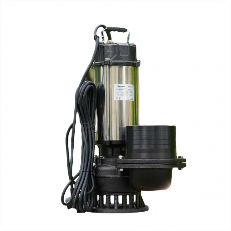 Máy bơm chim công nghiệp 2.2kW Navy QDX75-8-3/220V Φ 114mm