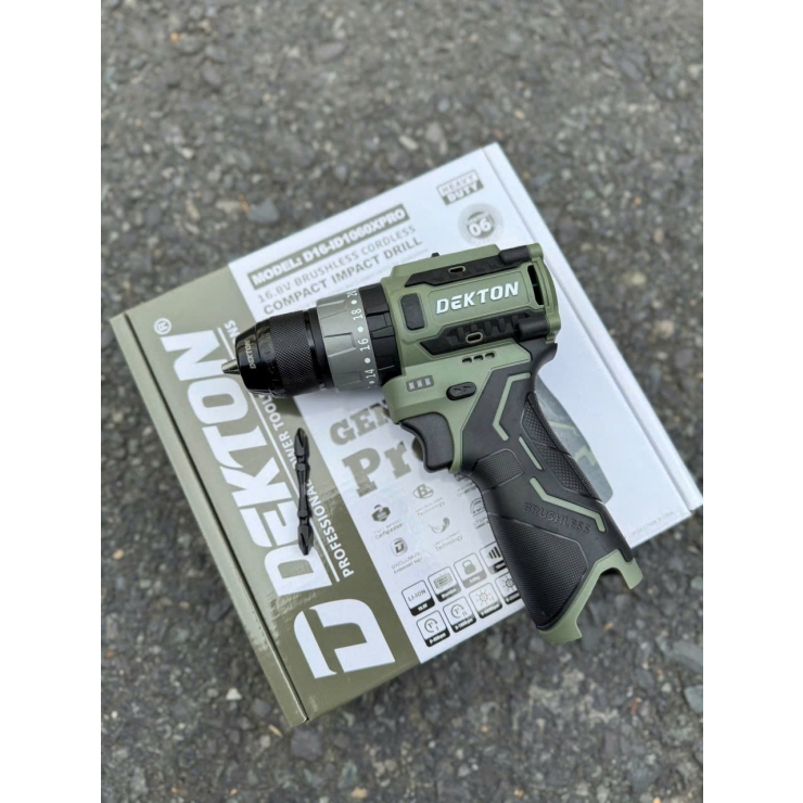 Máy khoan Pin 16V Dekton D16-ID1060XPRO Brushless