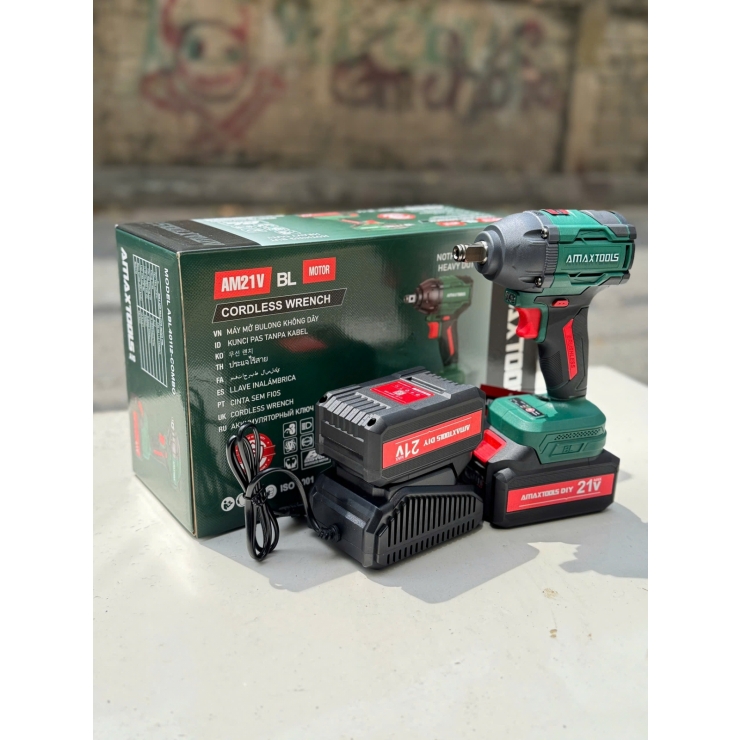 Combo Bulong Pin 21v 350Nm Amaxtools ABL40112