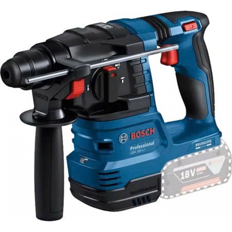 Máy khoan đục Pin 18V Bosch GBH 185-LI Professional ( chưa Pin & Sạc )