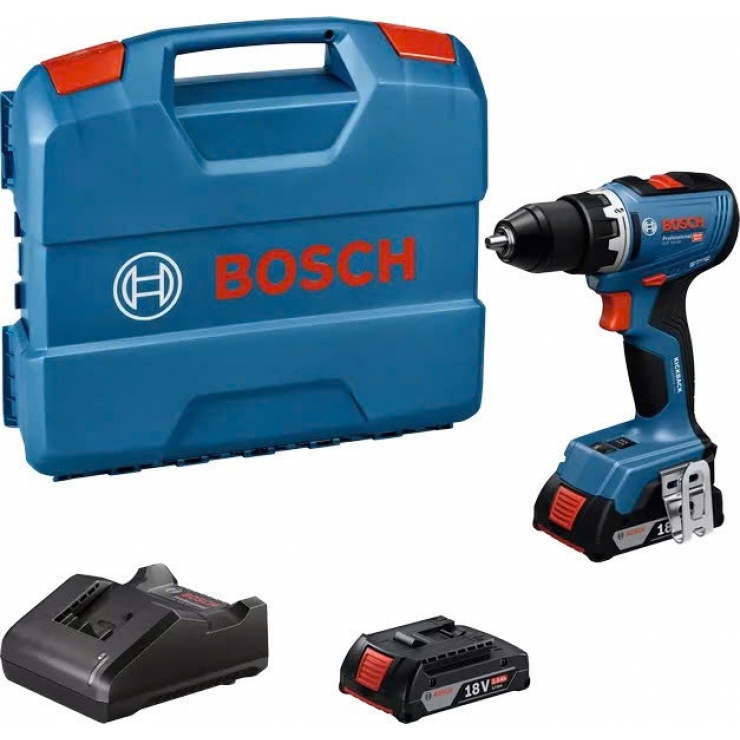 Máy khoan pin 18V Bosch GSR 18V-65 Professional ( chưa Pin & Sạc )