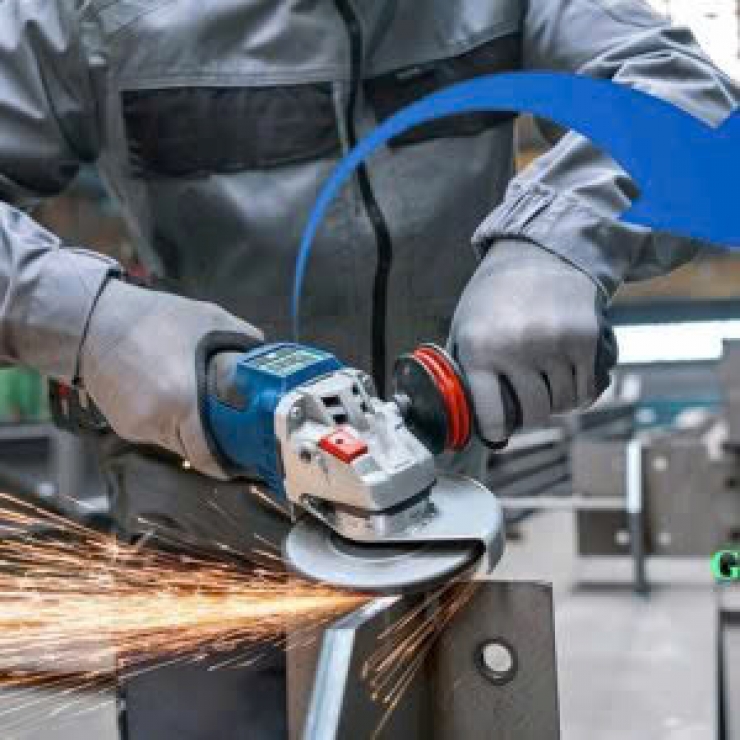 Máy mài Pin 125mm Bosch GWS 18V-15 S Professional ( chưa Pin & Sạc )
