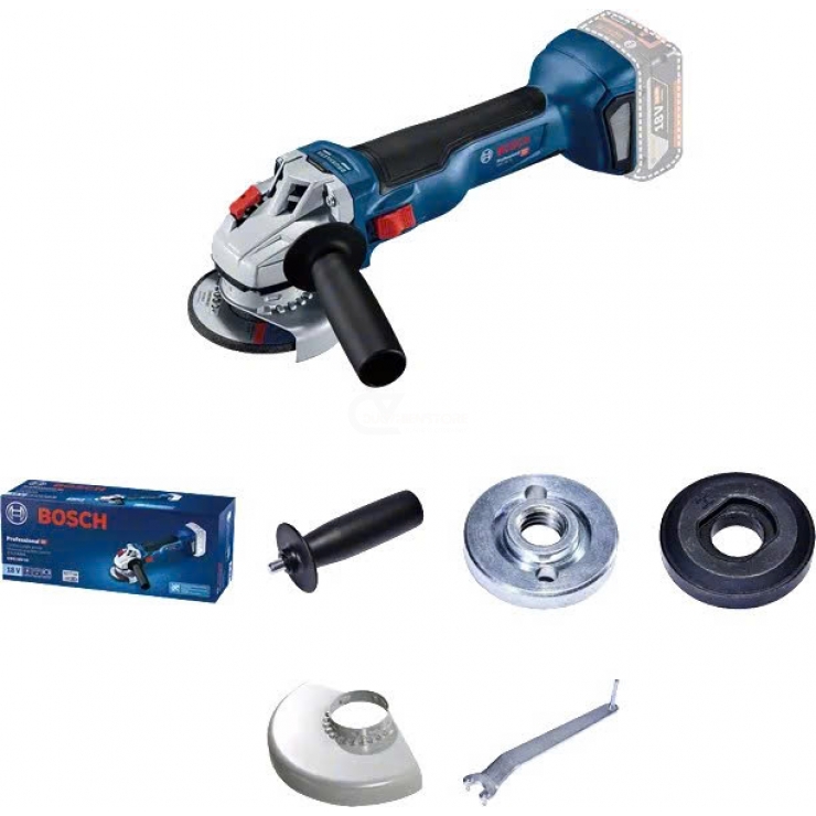 Máy mài Pin Bosch GWS 18V-10 Professional ( chưa Pin & Sạc )