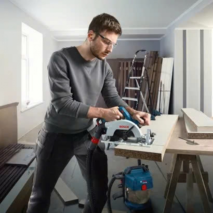Máy cưa đĩa 165mm Pin Bosch GKS 185-LI Professional ( chưa Pin & Sạc )