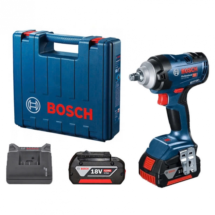 Máy bắn bulong 400Nm Pin Bosch GDS 18V-400 Professional ( chưa Pin & Sạc )