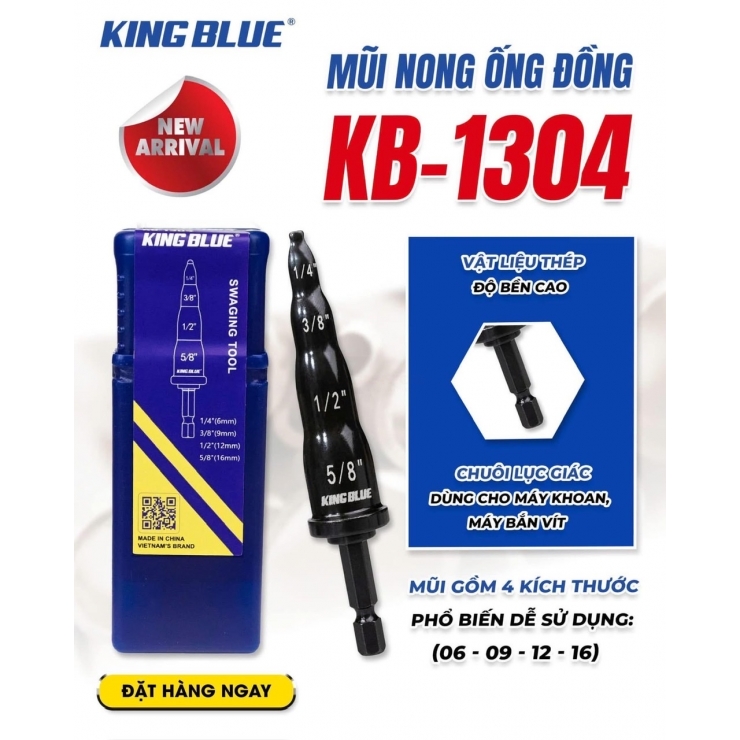 Mũi nông ống 6-16mm Kingblue KB-1304 