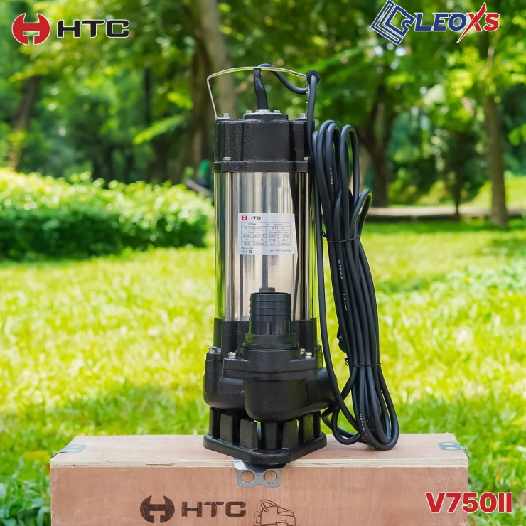 Máy bơm chìm nước thải INOX 0.75kW HTC V750 II