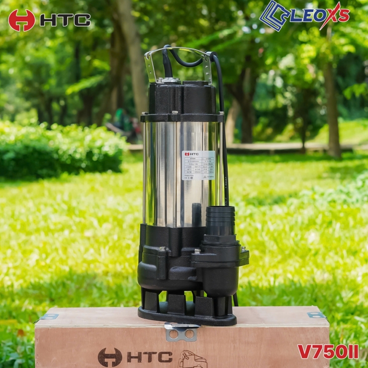 Máy bơm chìm nước thải INOX 0.75kW HTC V750 II