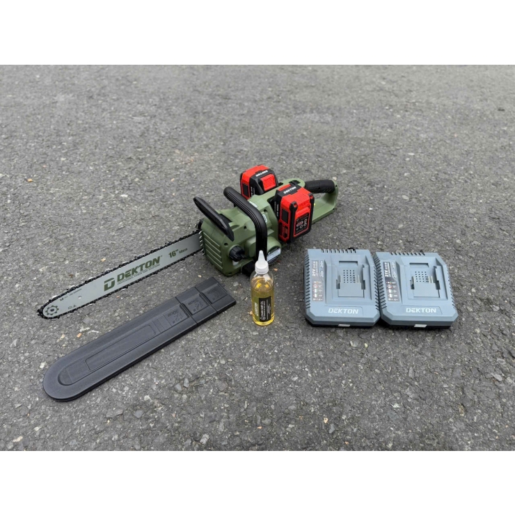 Máy cưa xích Pin 42V Dekton M21x2-CX16PRO Brushless