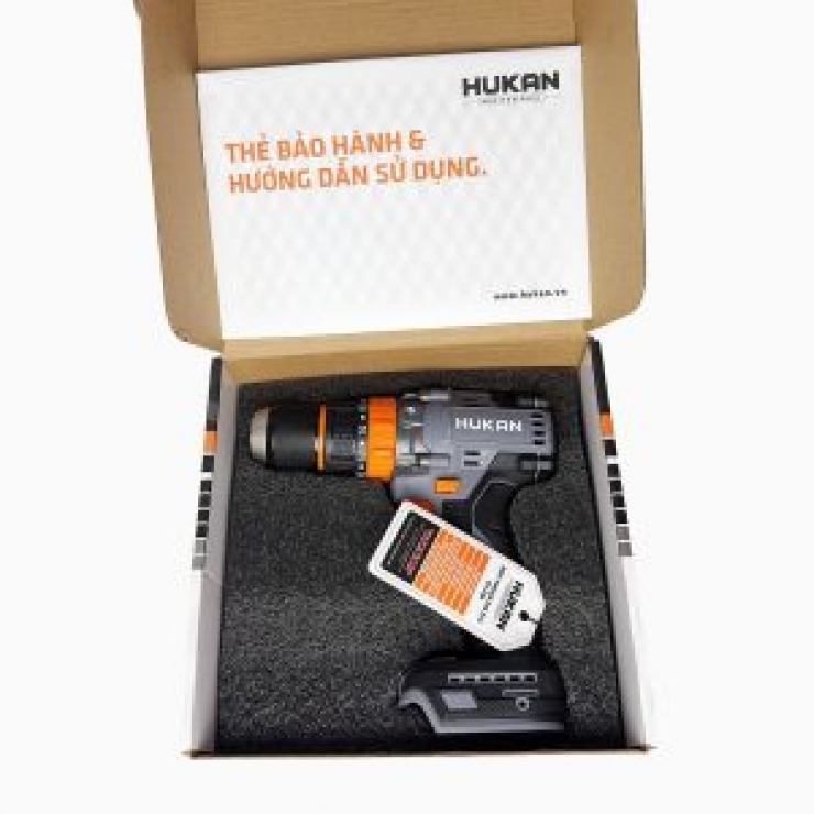 Máy khoan Pin 21V Hukan G1-F88 Brushless ( chưa Pin & Sạc )