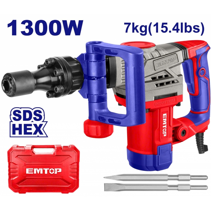 Máy đục bê tông 17mm Emtop EDBRH1301 hammer